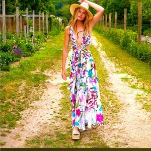 From Brazilian designer Pat Bo - Zamia beach dress size S